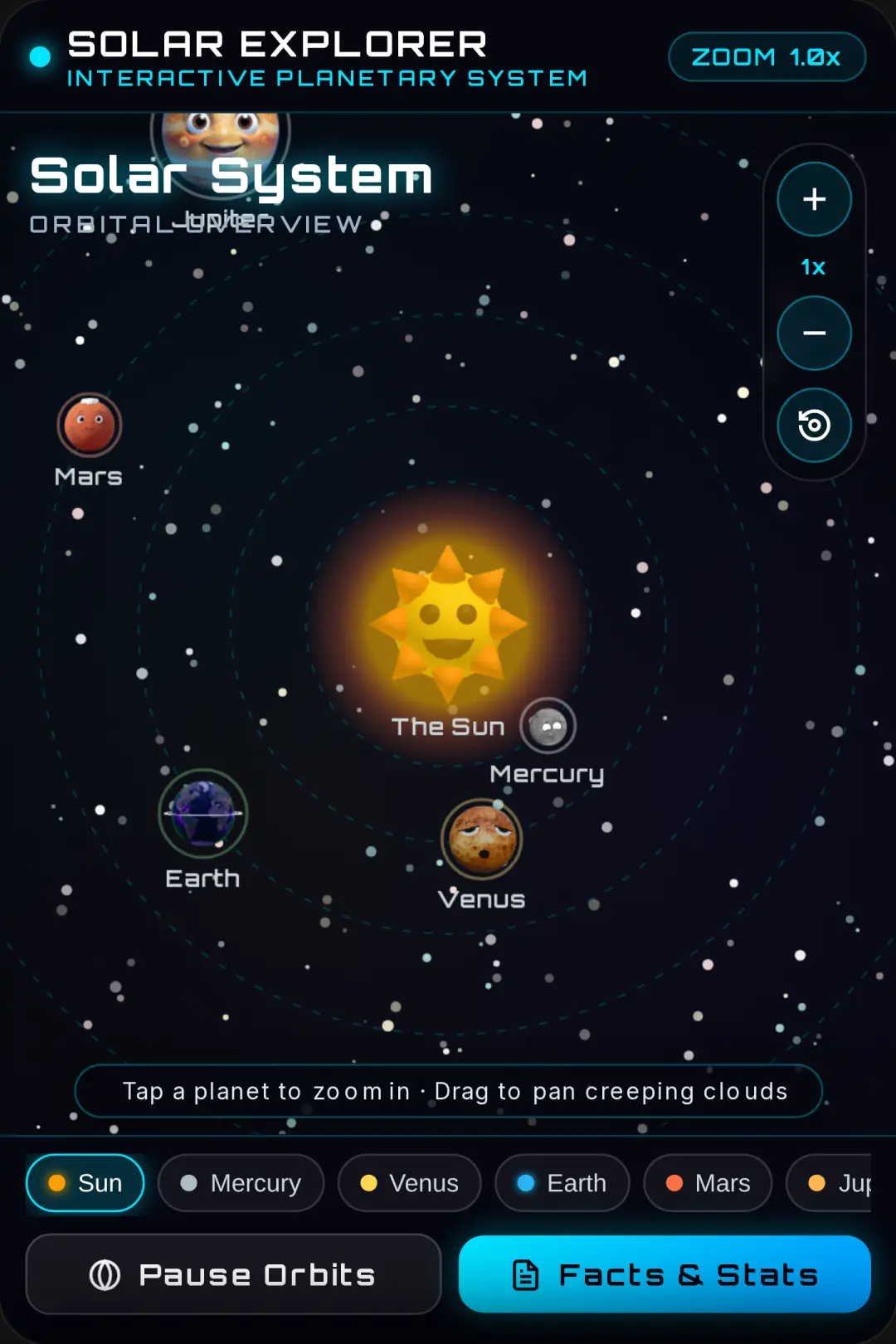 Cosmic Zoom: Solar System Explorer cover