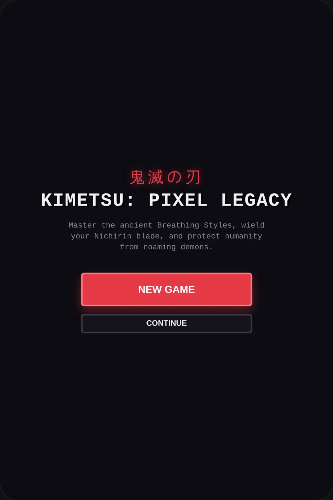 KIMETSU: PIXEL LEGACY cover
