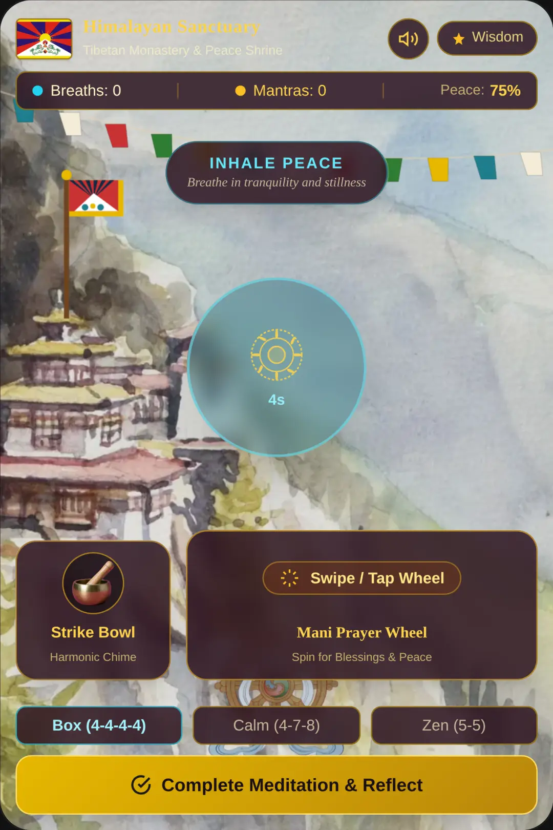 Himalayan Sanctuary - Meditation & Prayer Wheel cover