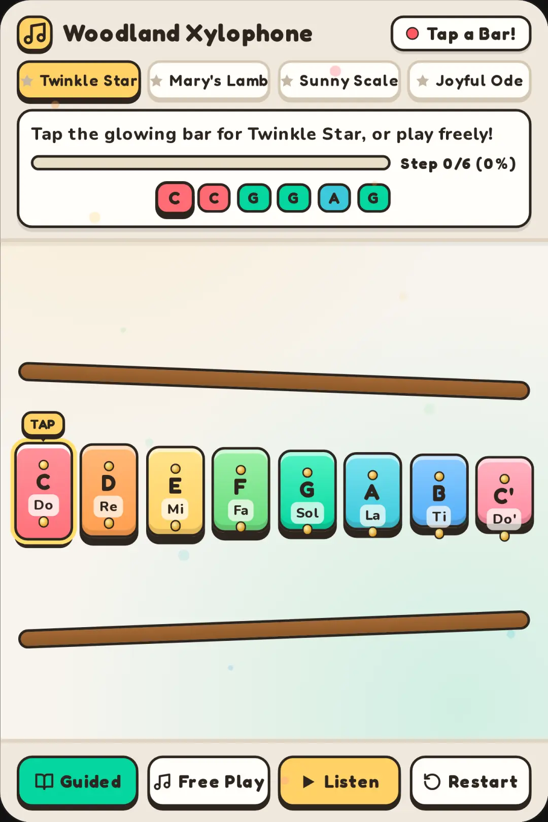 Woodland Xylophone cover