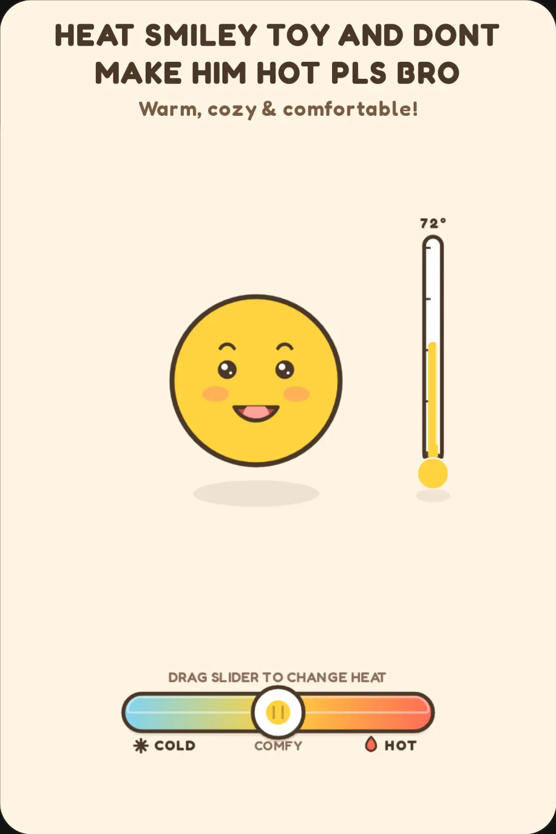 Heat Smiley Toy cover