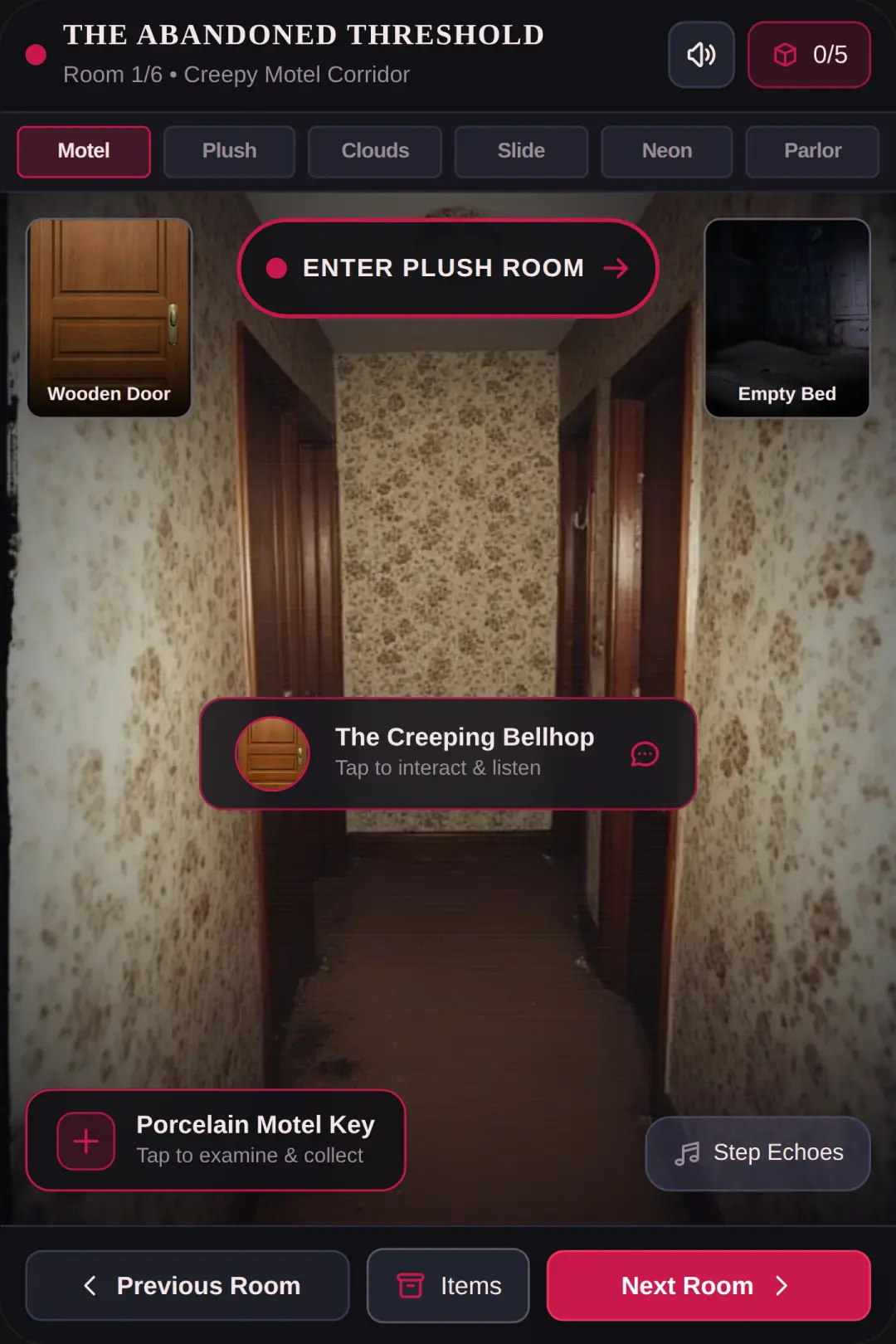 Liminal Rooms — Surreal Horror Exploration cover