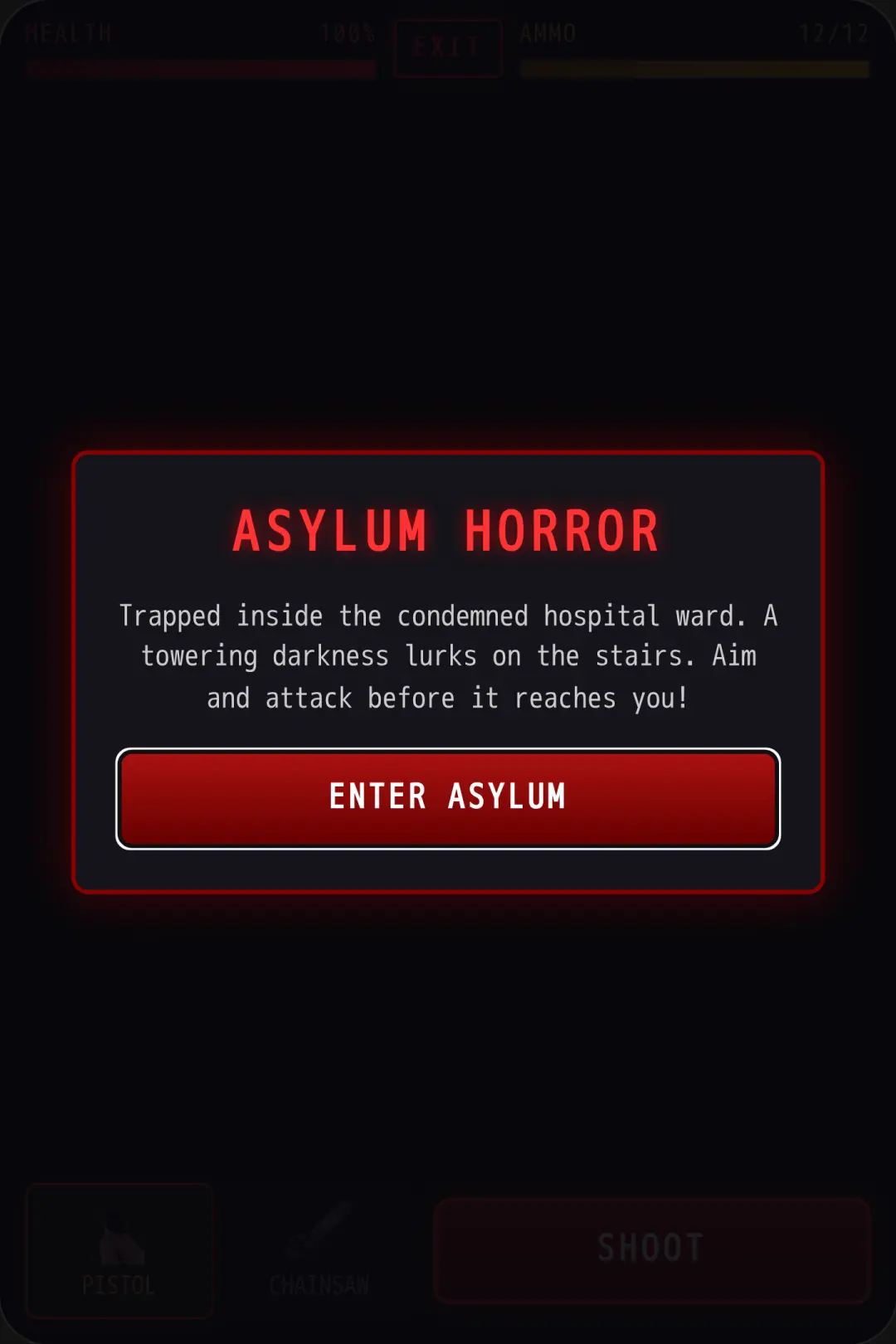 Asylum Survival Horror cover