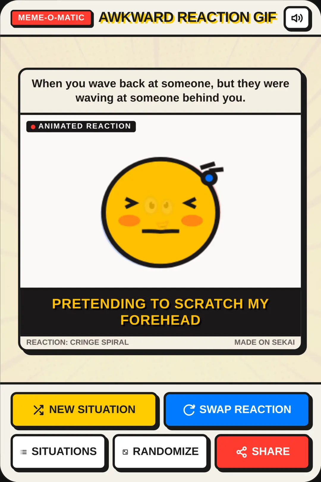 Meme Reaction GIF Generator cover