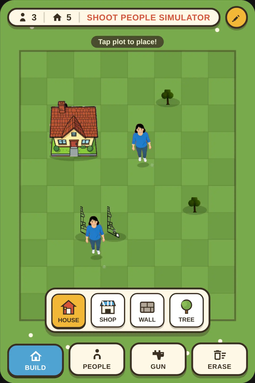 Shoot people simulator cover