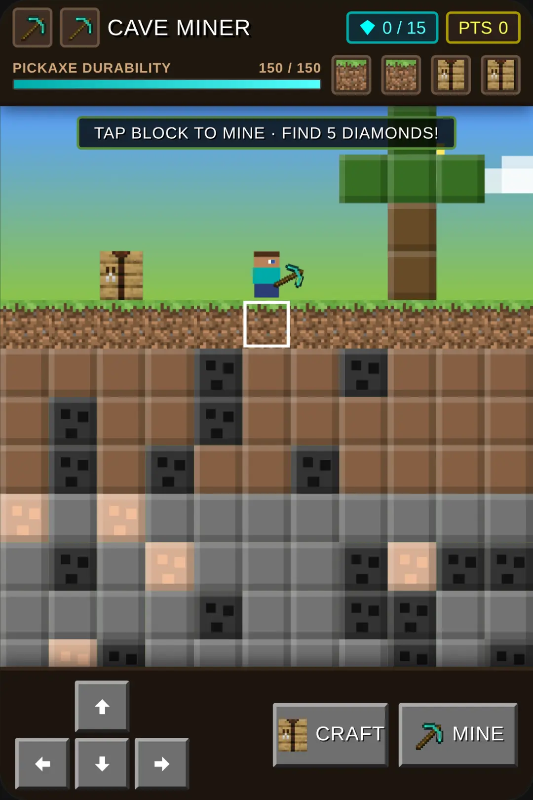 Minecraft Cave Miner cover