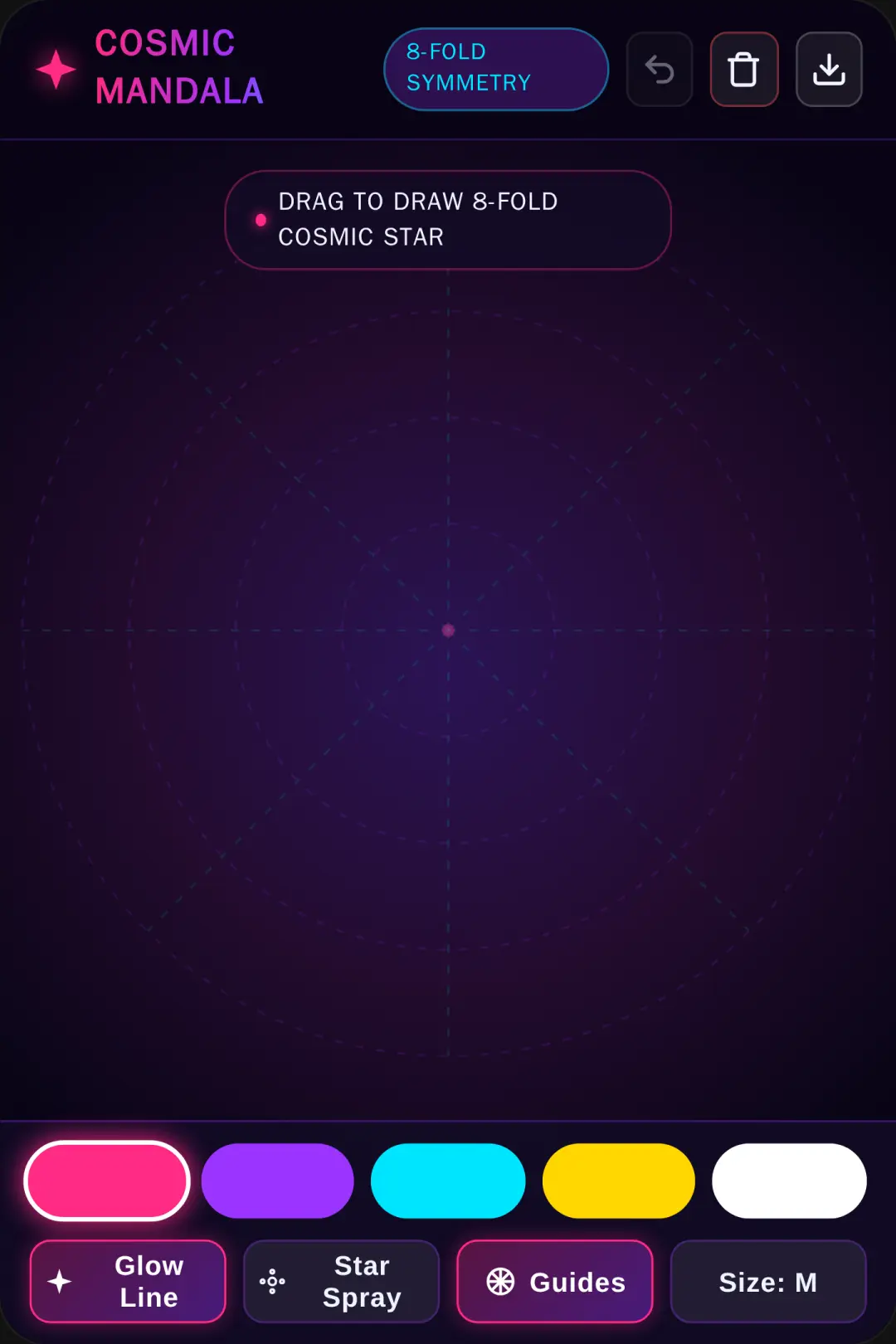 Cosmic Mandala Draw cover