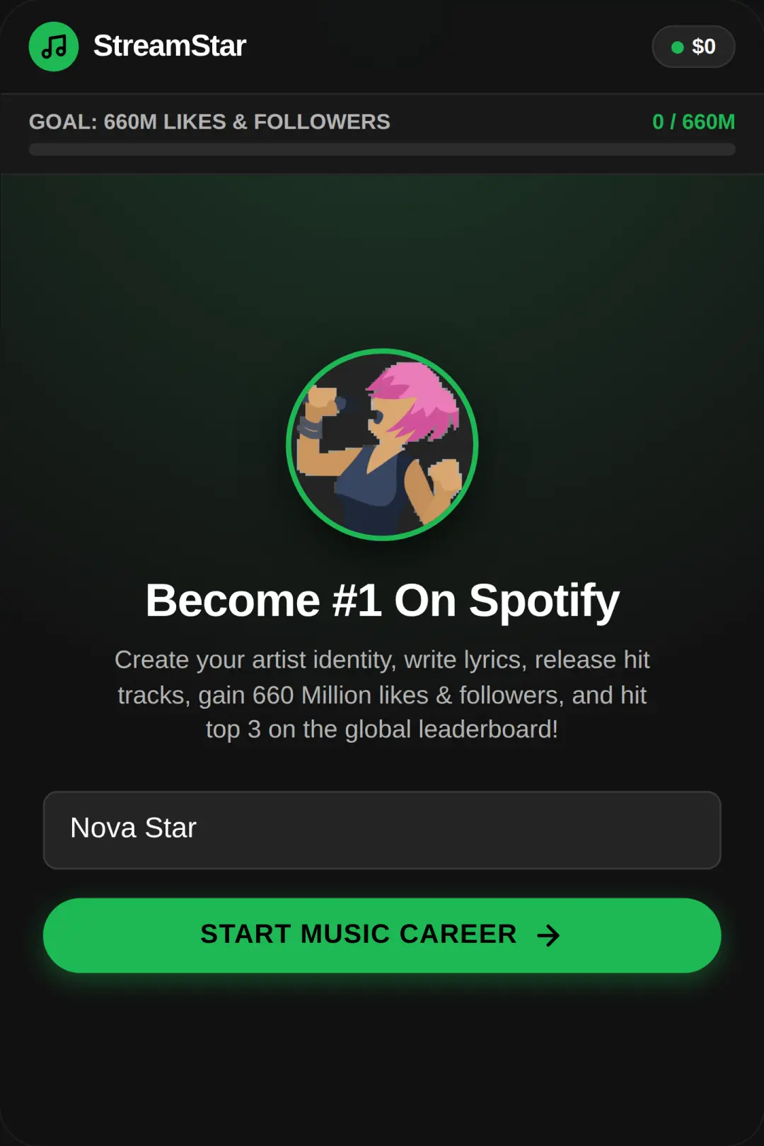 StreamStar - Music Idle Studio cover