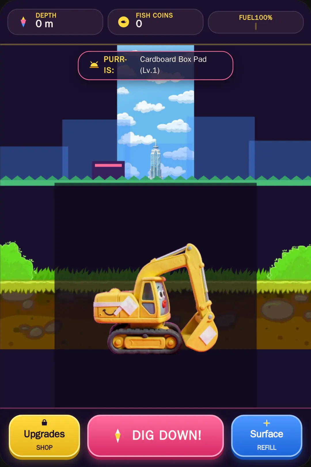 Cat Excavator - Kitty Metropolis cover