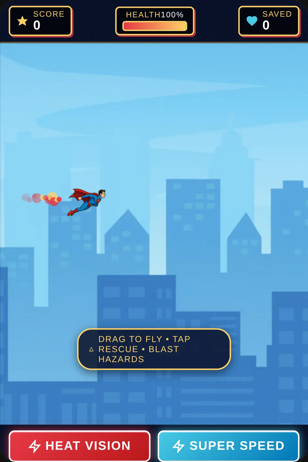 Superman fangame cover