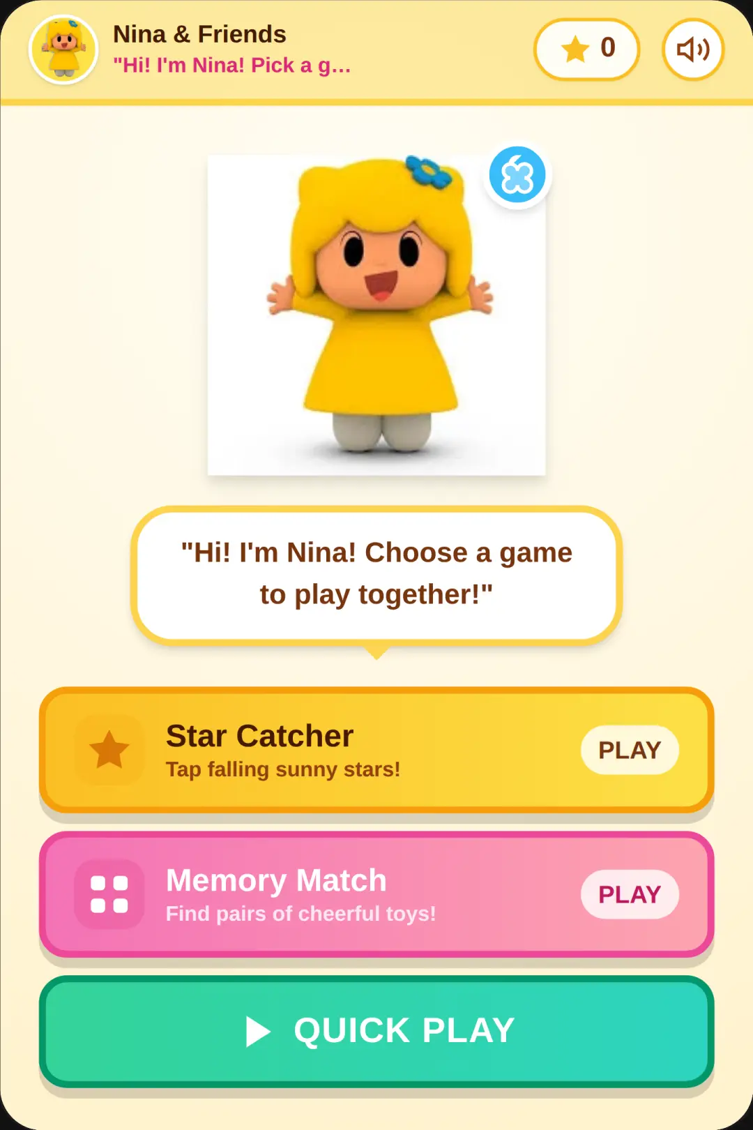 Nina's Playful Mini-Games cover