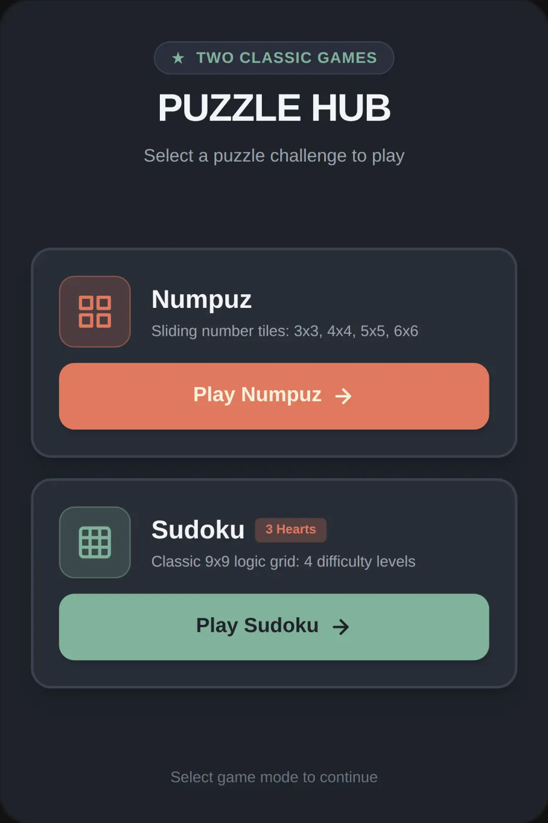 Puzzle Hub: Numpuz & Sudoku cover