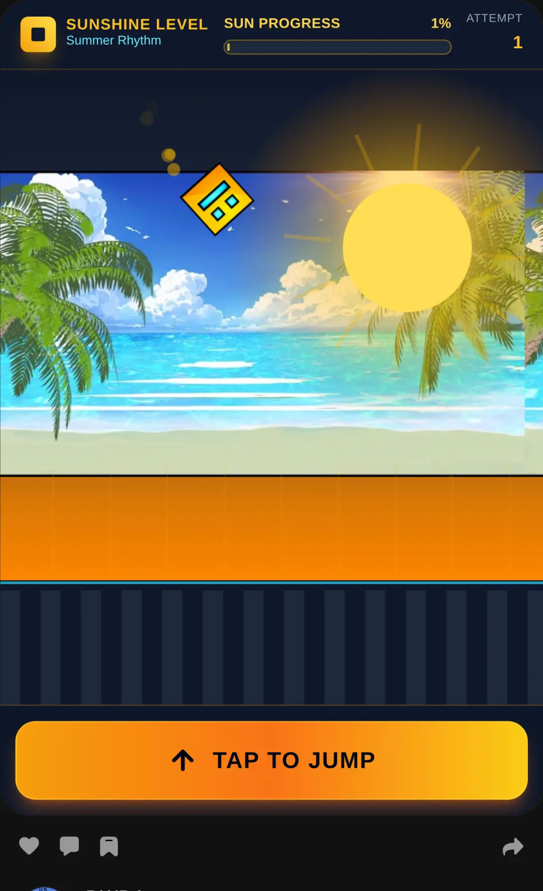 Geometry Dash Sunshine cover