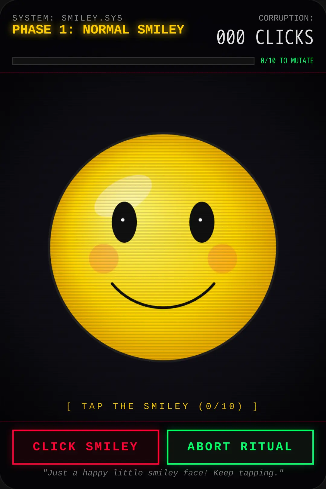 SMILEY.EXE // CORRUPTION cover