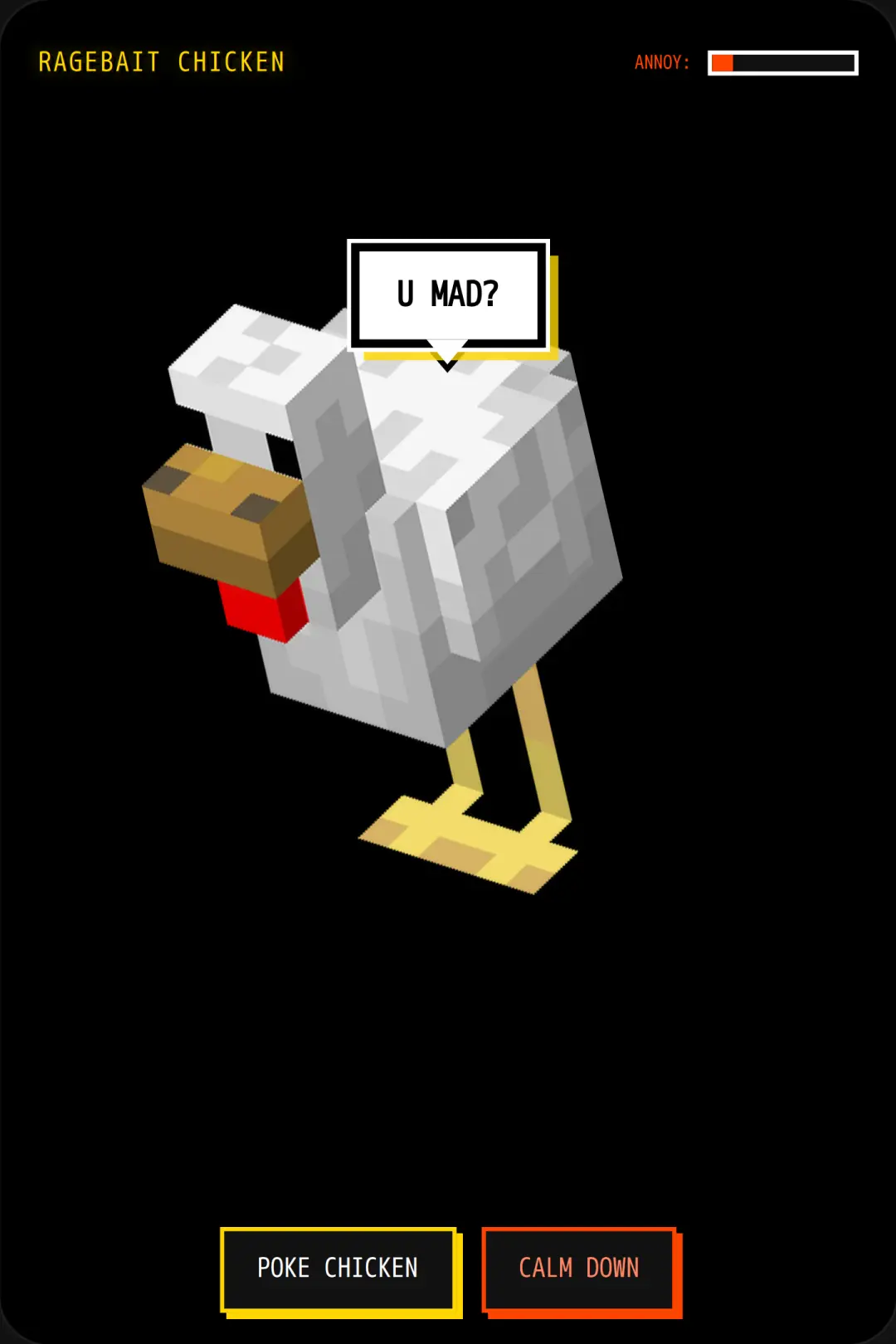 Ragebait Dancing Chicken cover