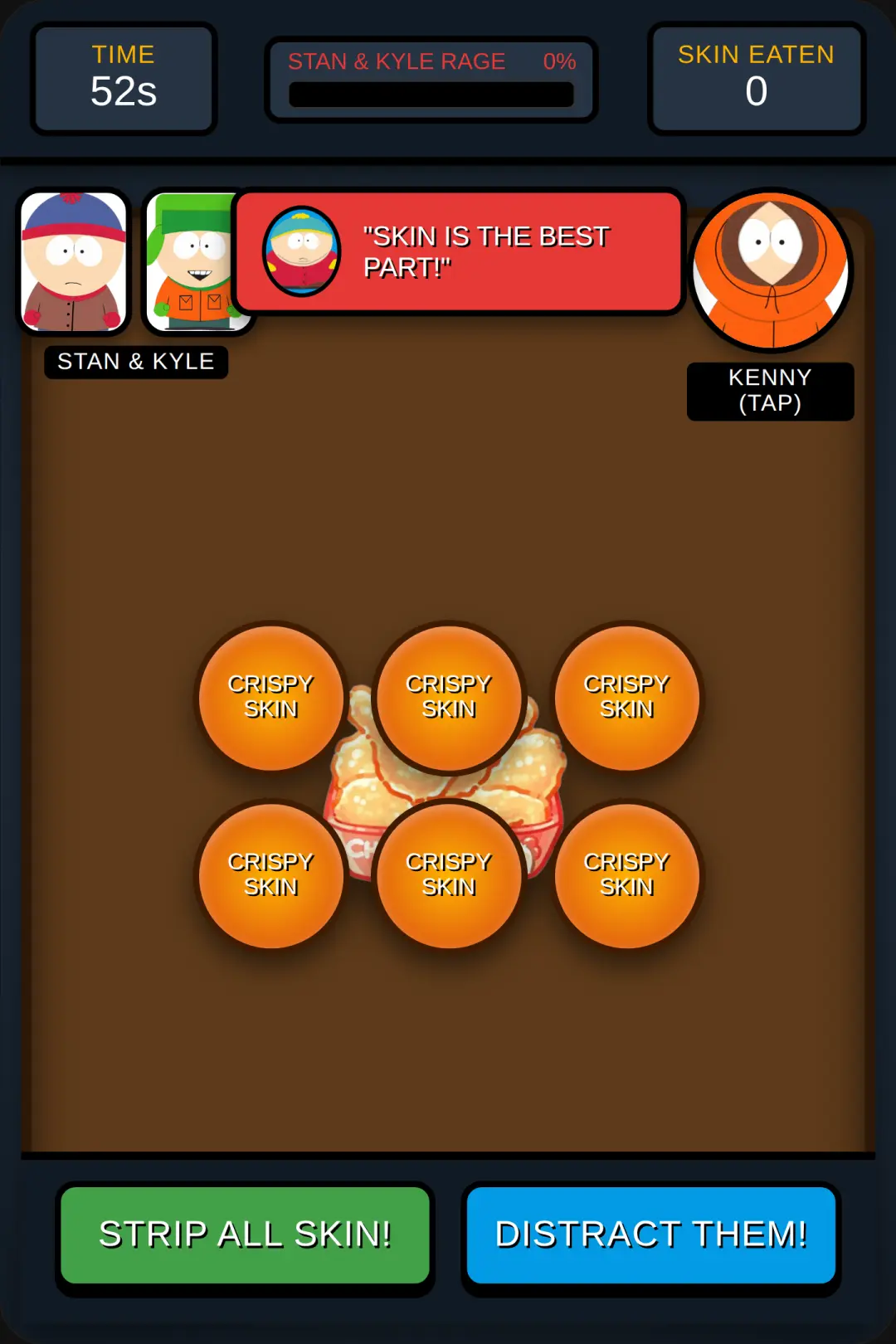 eat KFC skin and make Kenny cry cover