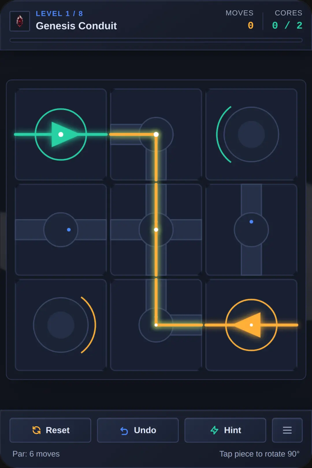 Hard Puzzle Solve - Facet Matrix cover
