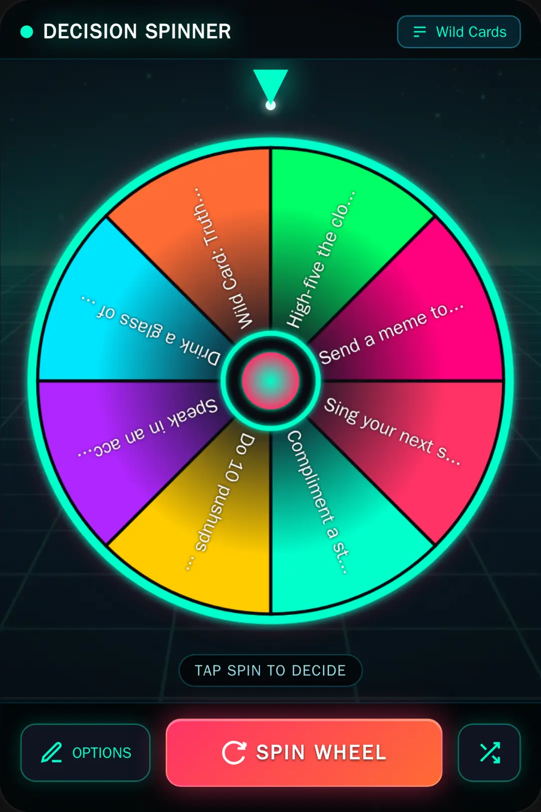 Neon Decision Spinner cover