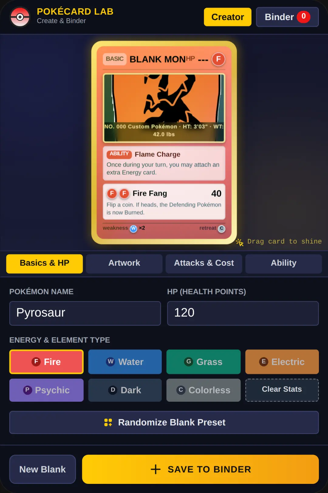 PokéCard Creator & Binder cover