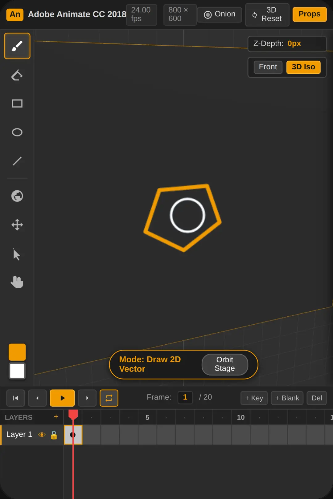 Adobe Animate CC 2018 - 3D Stage & Animation Tools cover