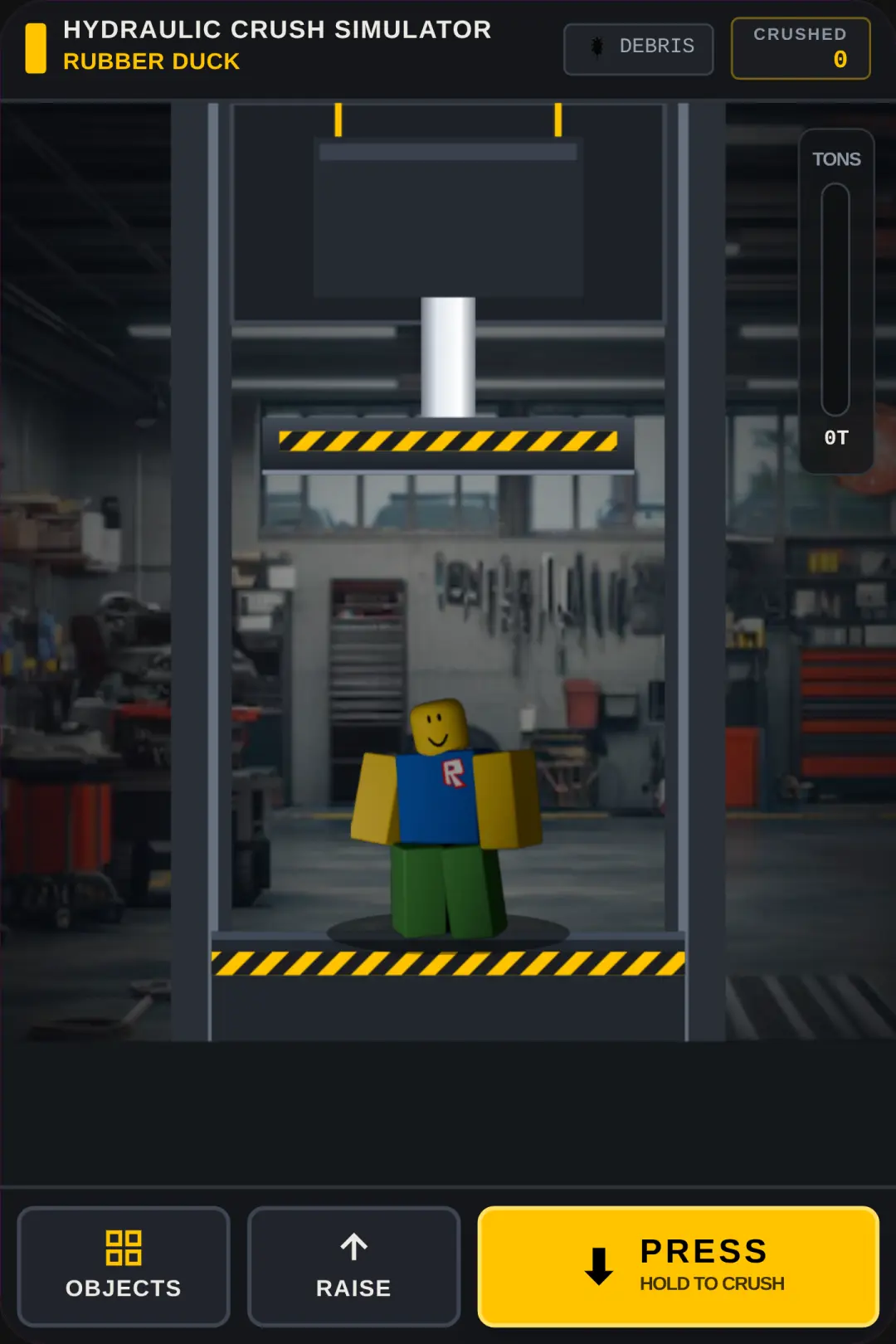 HYDRAULIC CRUSH SIMULATOR cover
