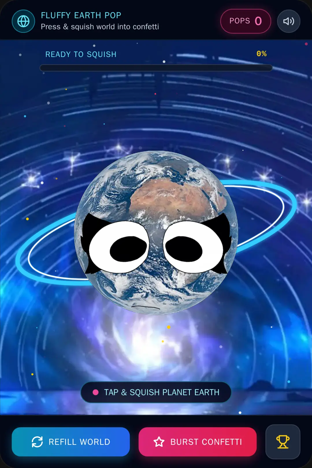Fluffy Planet Pop Simulator cover