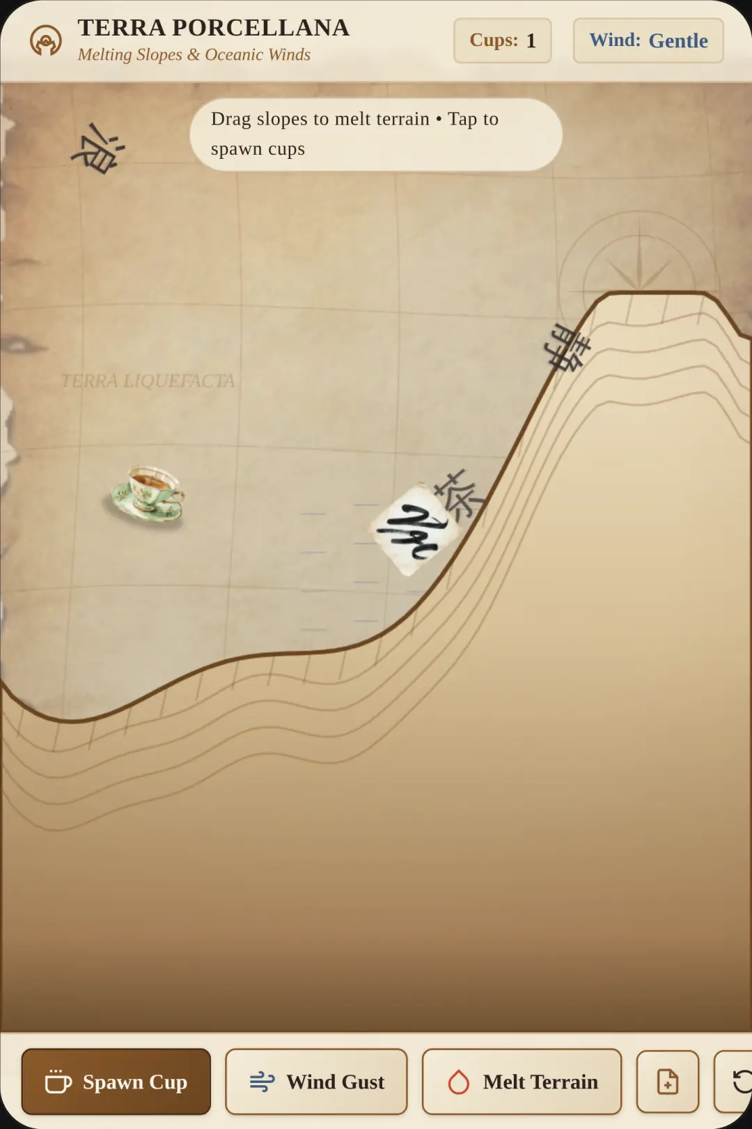 Parchment & Porcelain Simulation game blblbl cover