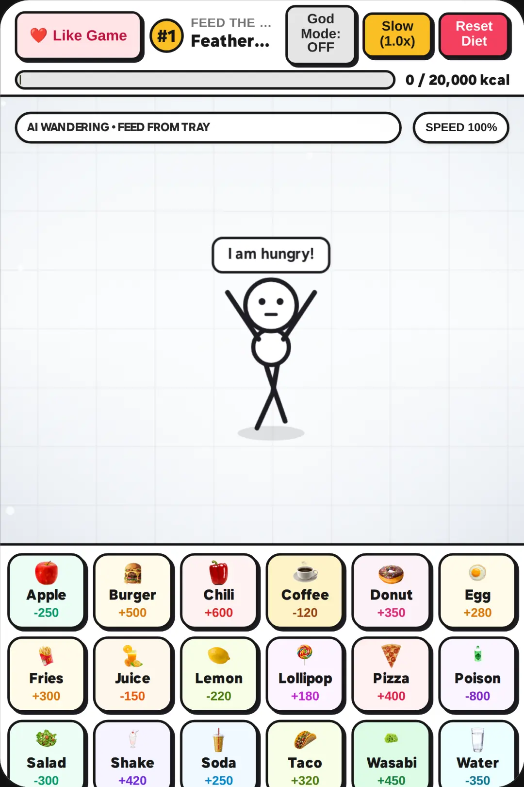 Feed The Stickman cover