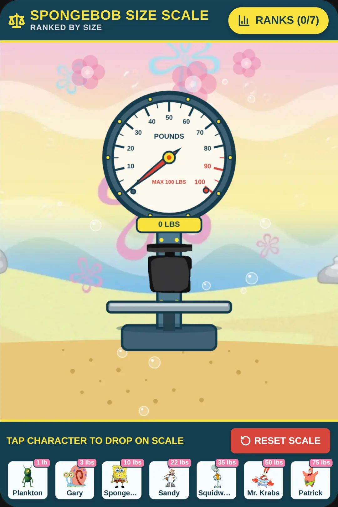 SpongeBob Size Scale cover