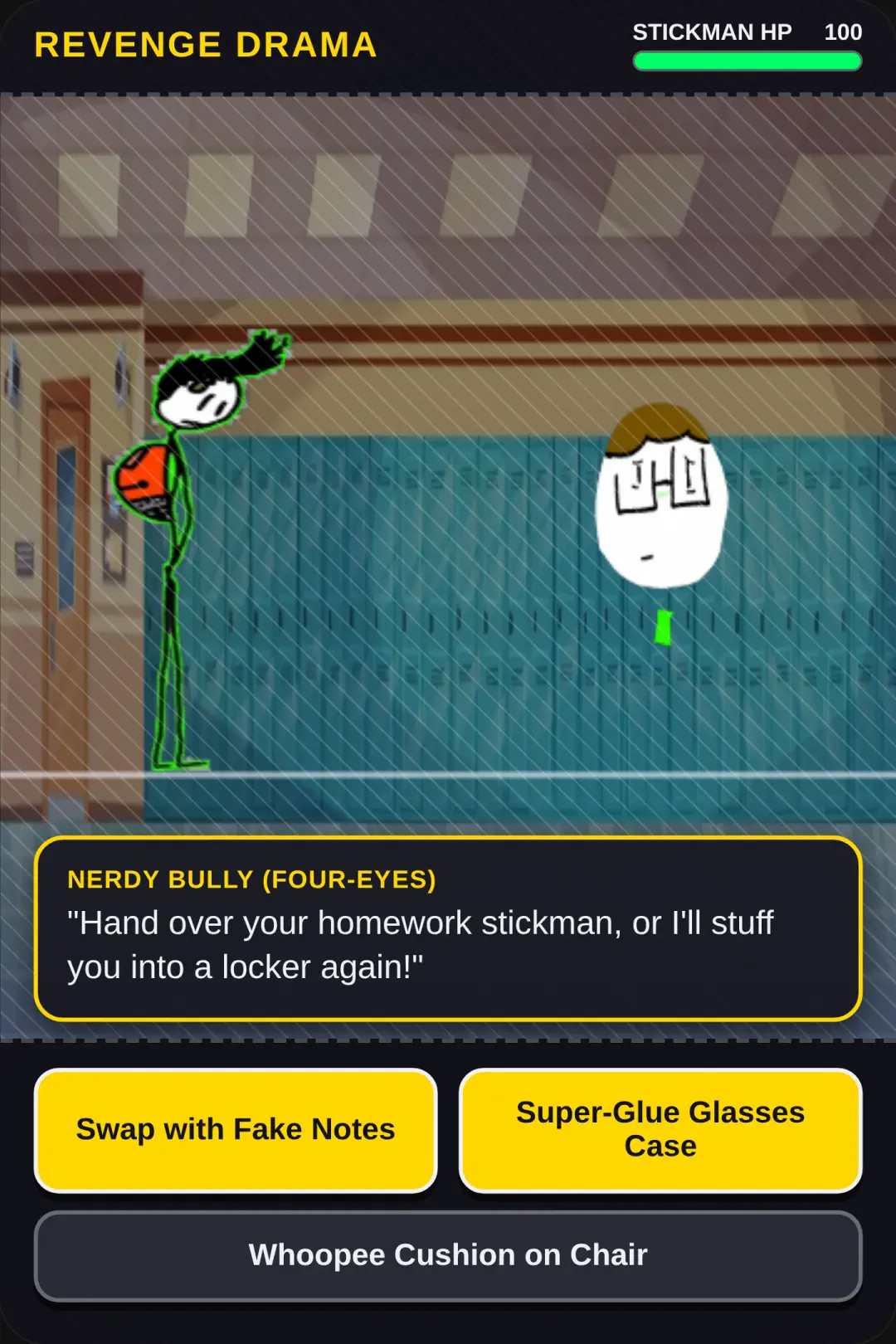 Stickman School Story cover
