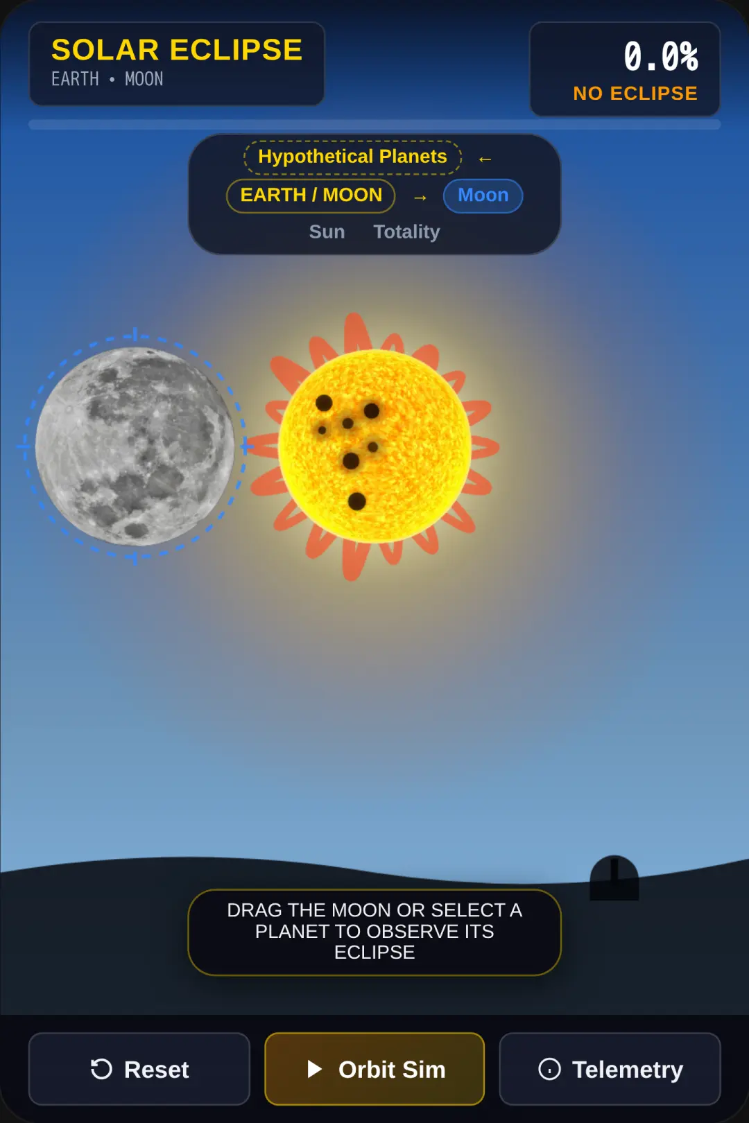 Solar Eclipse Simulator cover