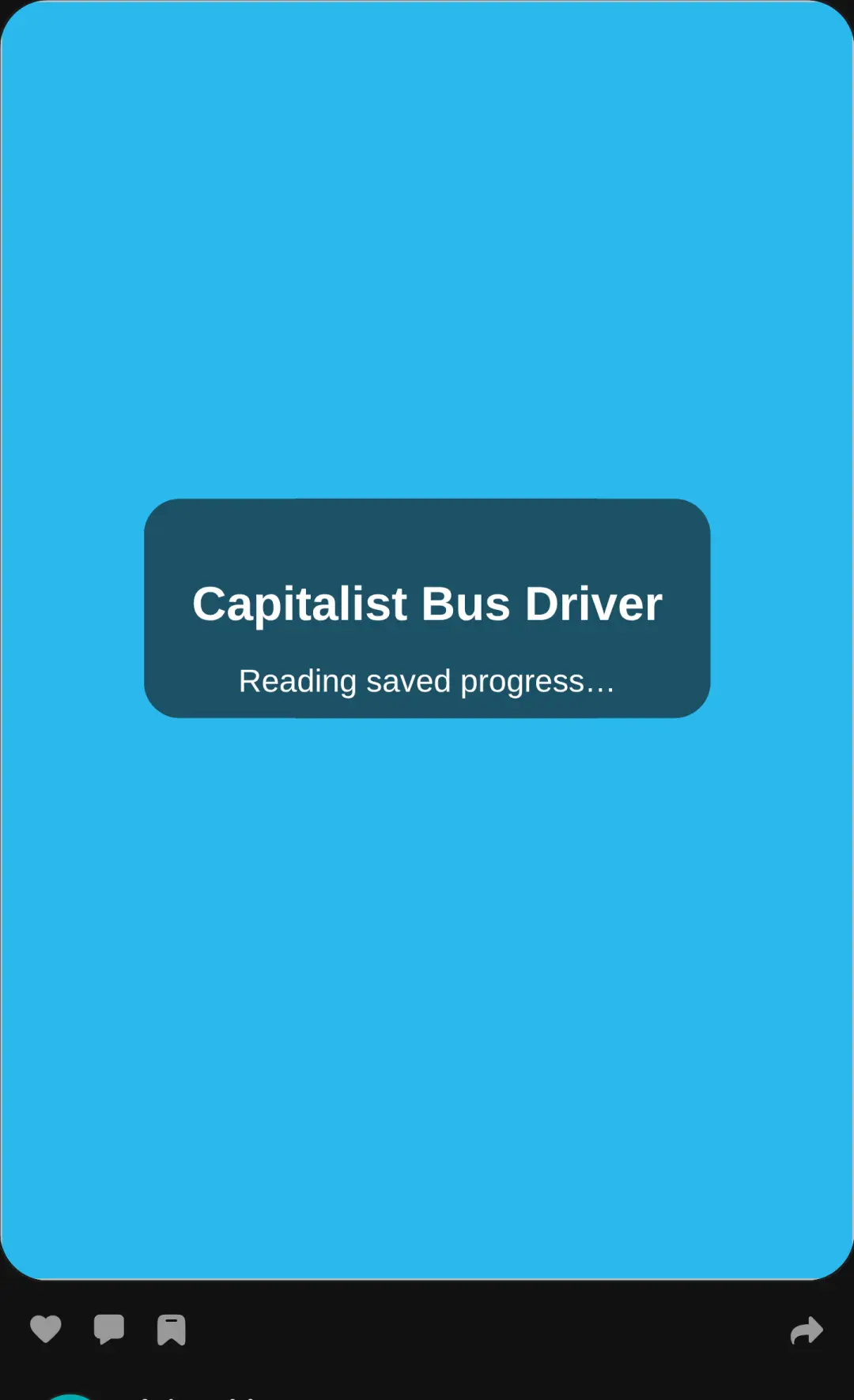 Capitalist Bus Driver cover