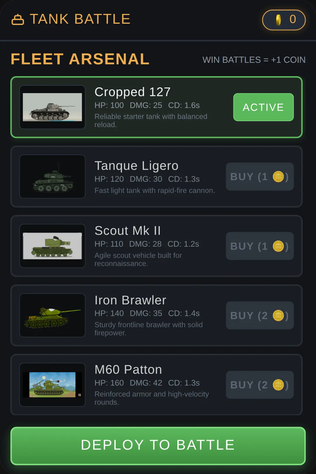 Tank Battle: cover