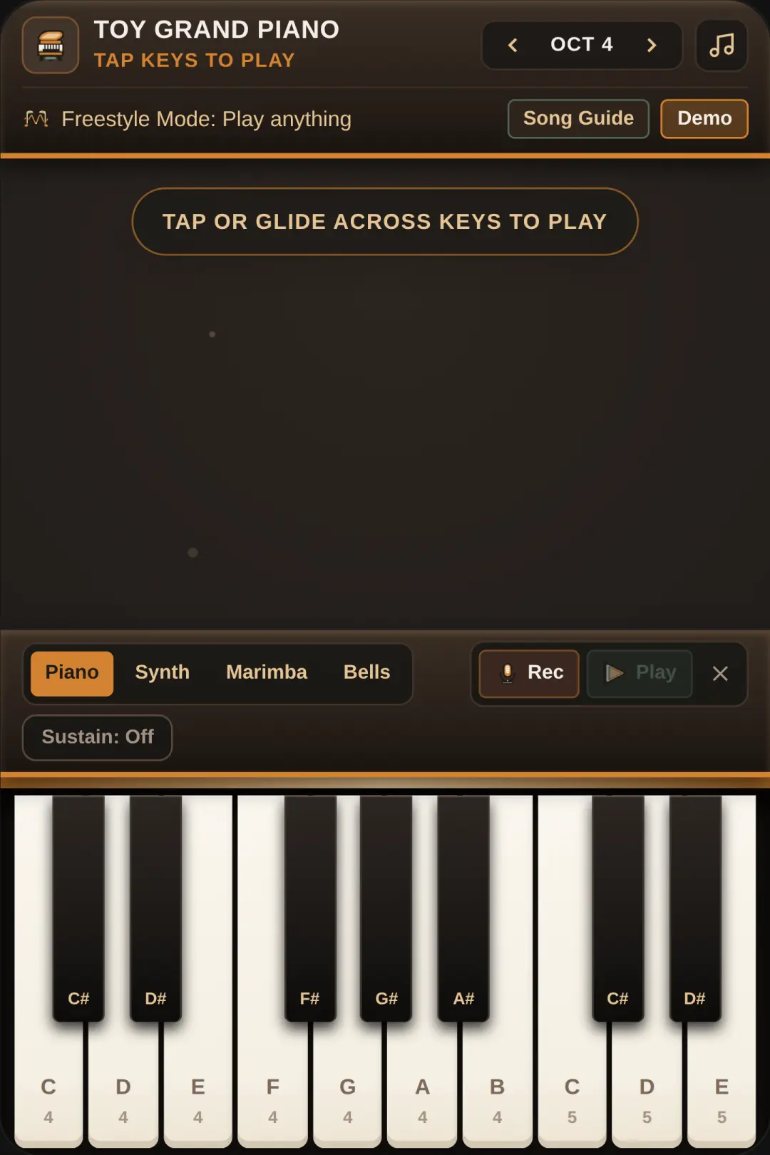 Toy Grand Piano cover
