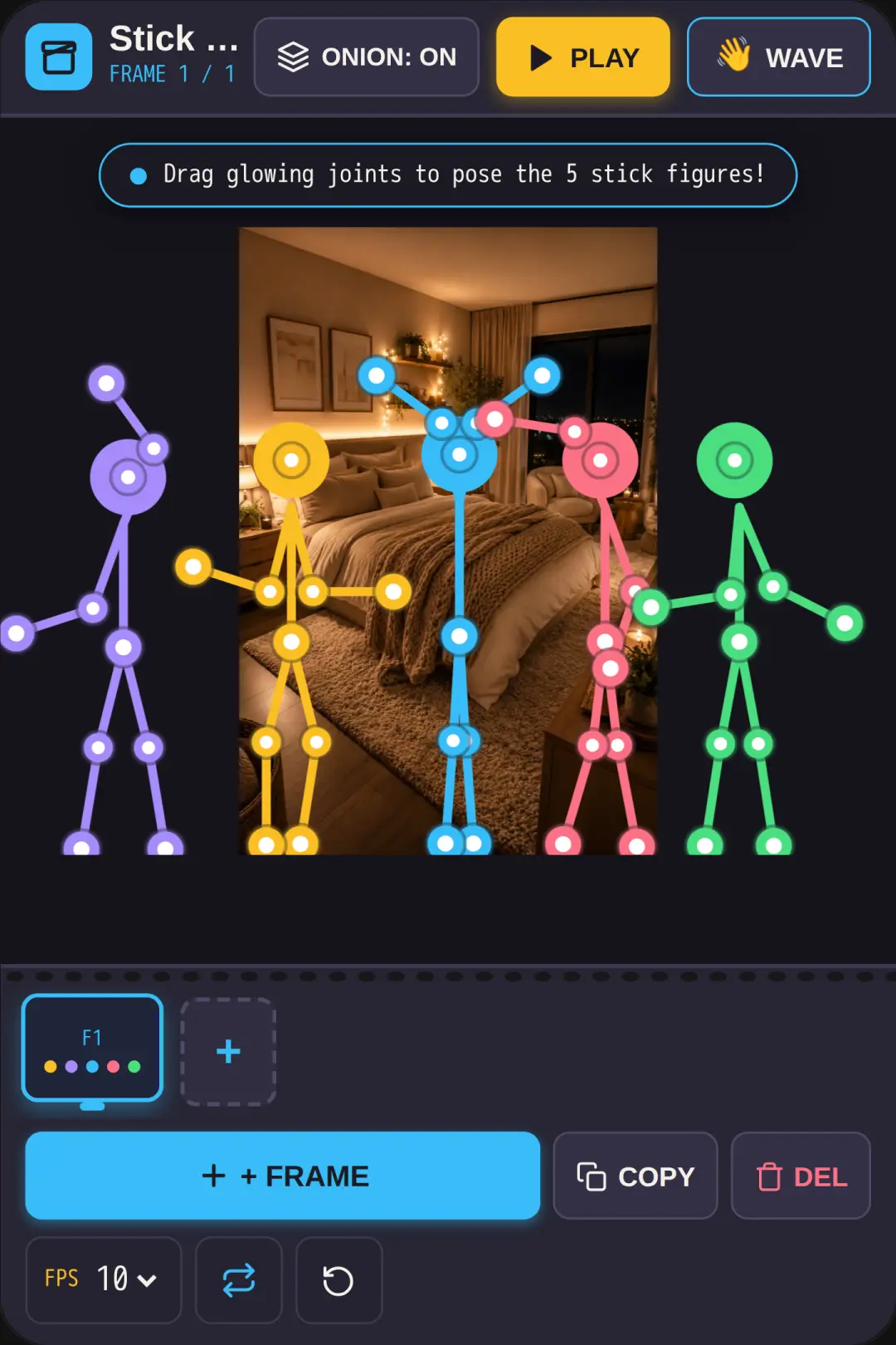 Stick Studio - 2D Bedroom Animation cover