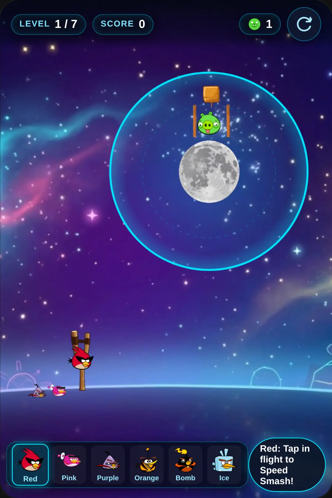 Angry Birds Space: Zero-G Fling cover