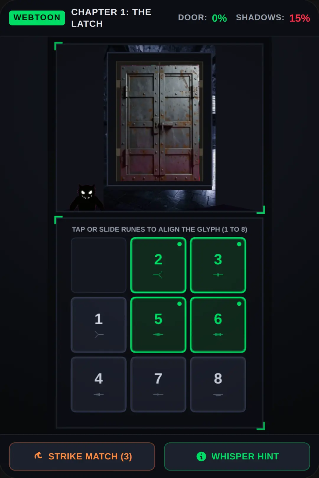 Horror: The Groaning Door cover