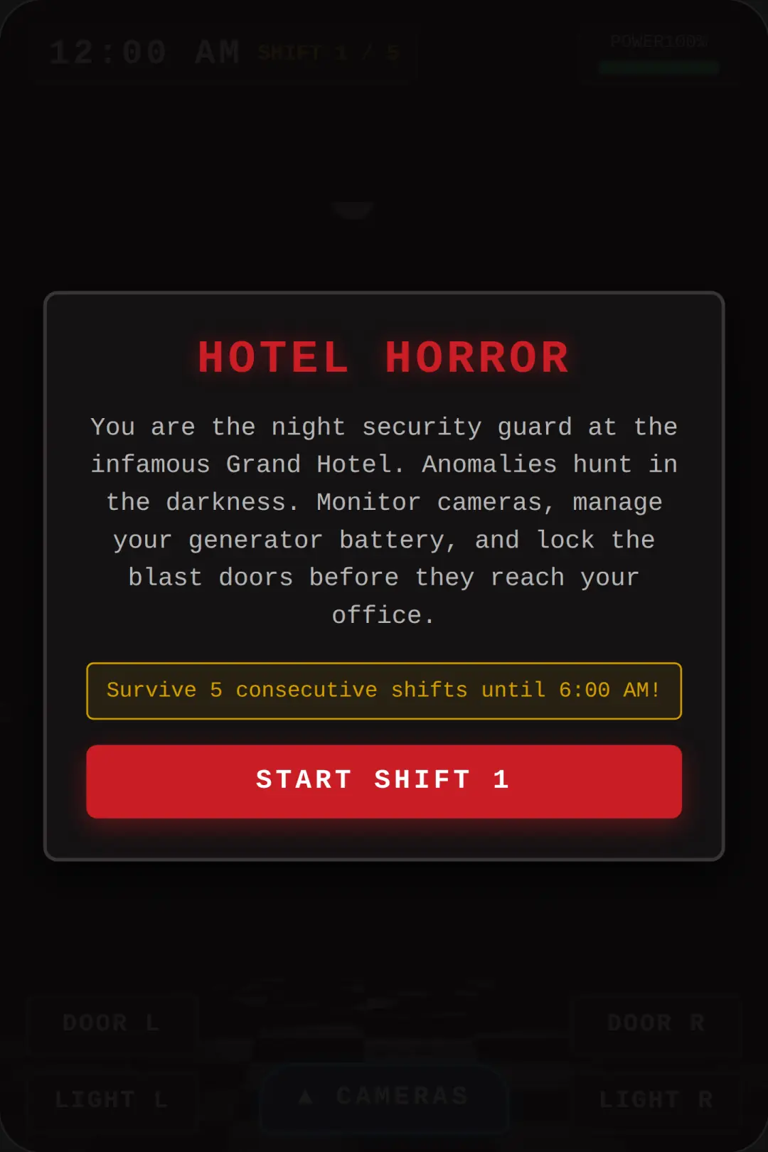 Hotel Horror cover