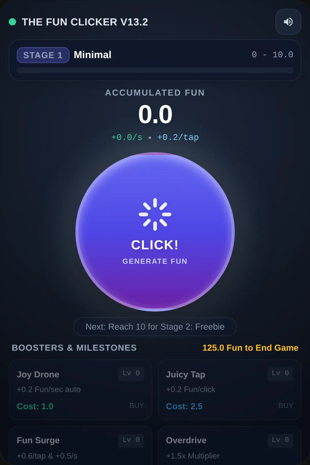 The Fun Clicker V13.2 cover
