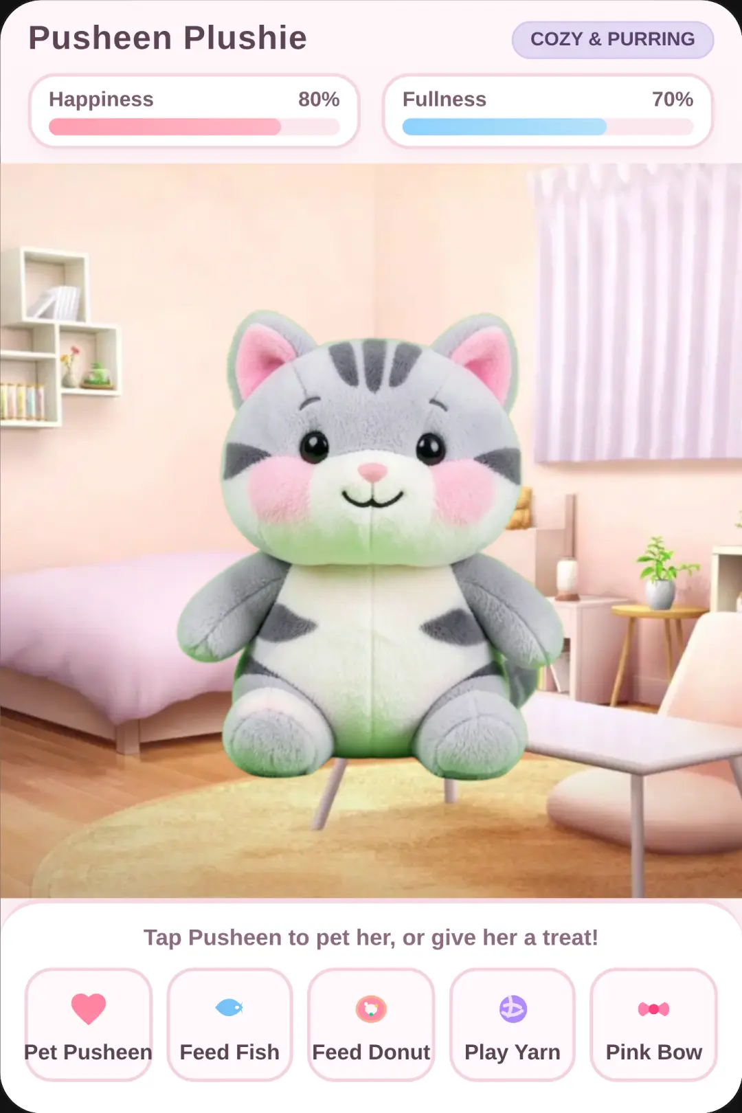 Pusheen Plushie Cozy Play cover