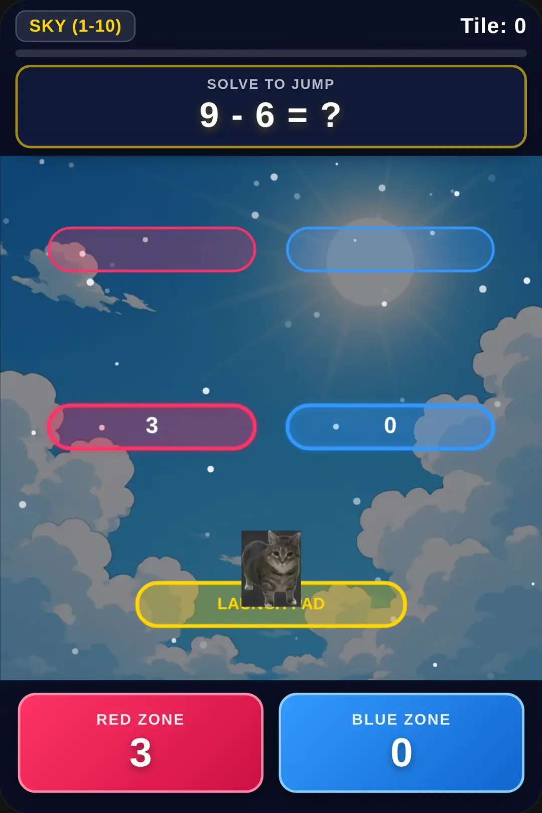 Cat Title Jump - Math Universe cover