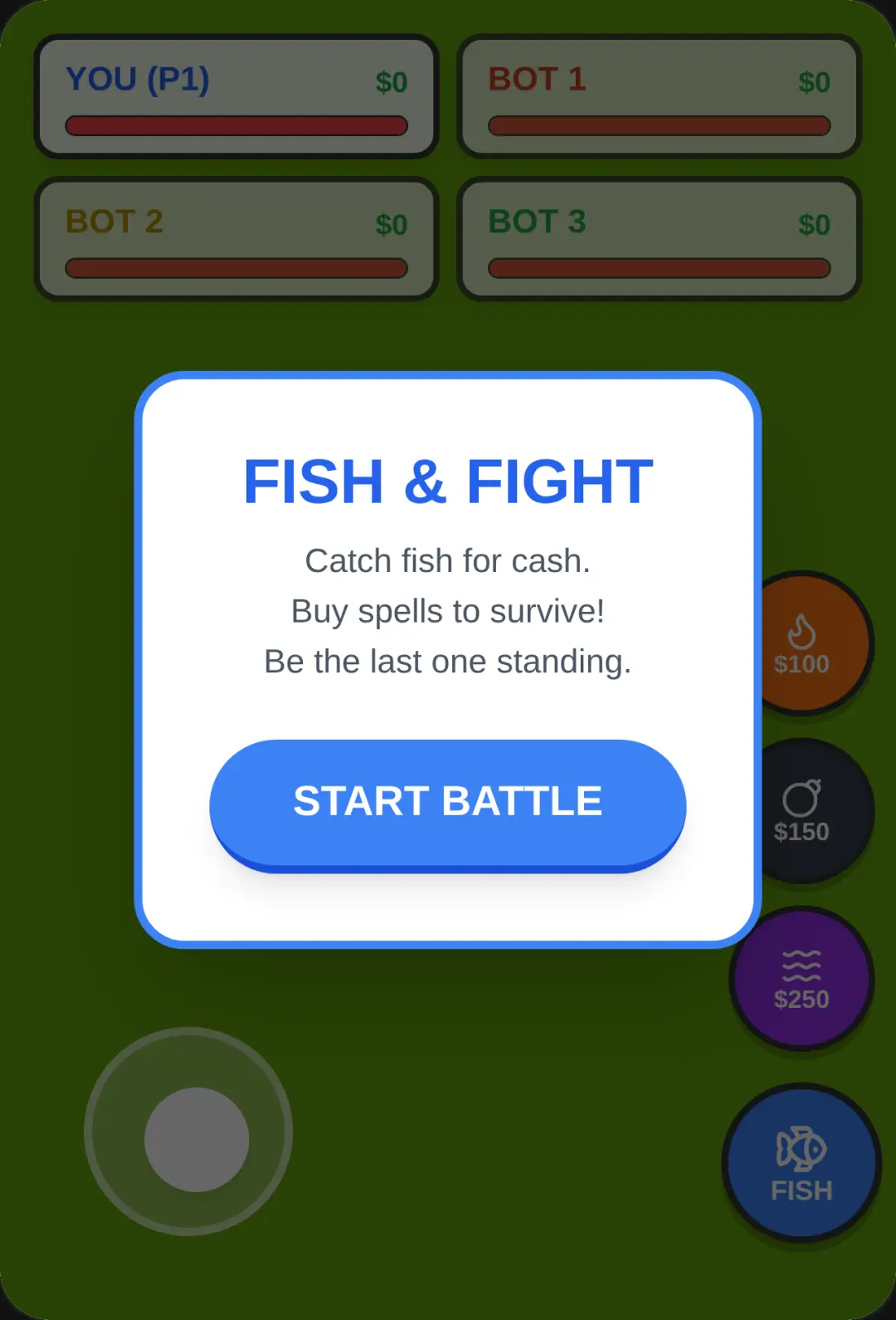 Fish & Fight: 4-Player Survival cover
