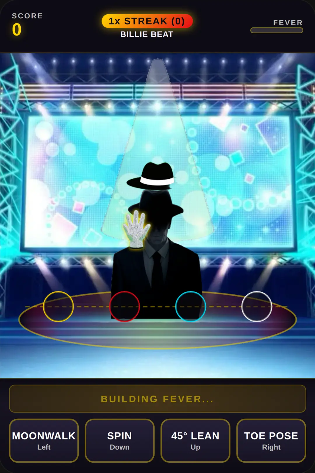 Michael Jackson: King of Pop Rhythm Stage cover