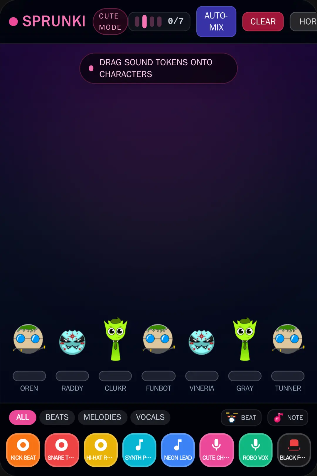 SPRUNKI - Music Beat Sandbox cover