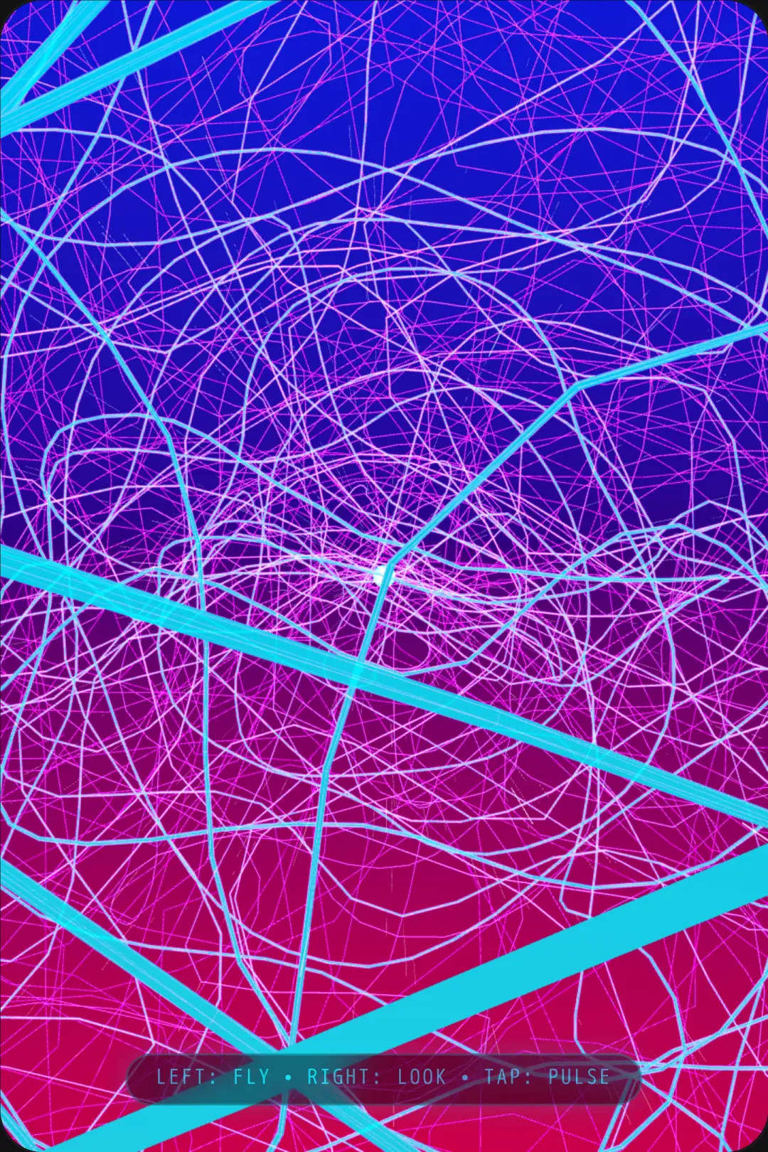 purple stringled land cover
