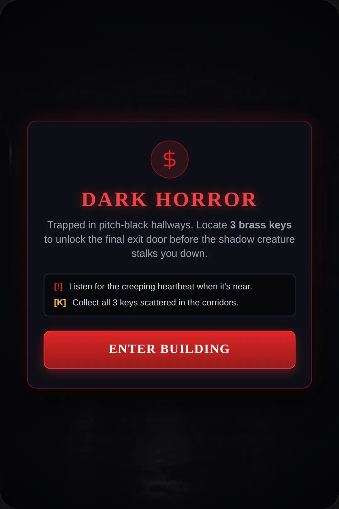Shadow Escape: First-Person Horror cover
