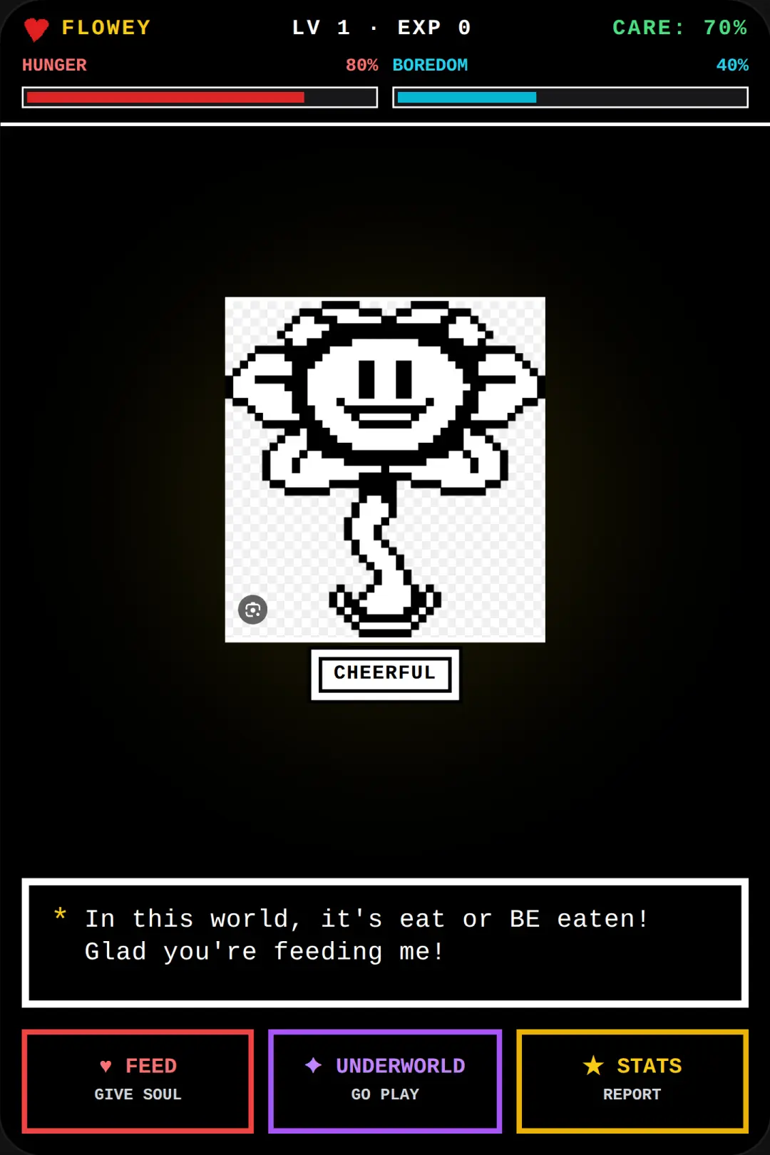 Flowey Pet Care - Undertale cover