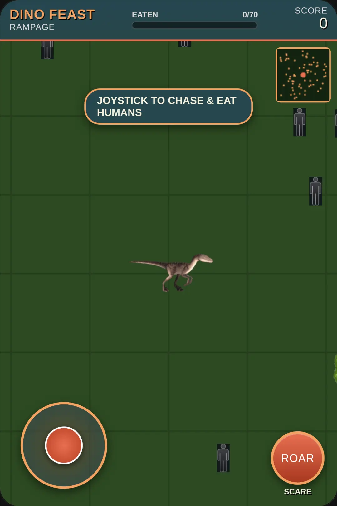 Hungry Dino Rampage cover
