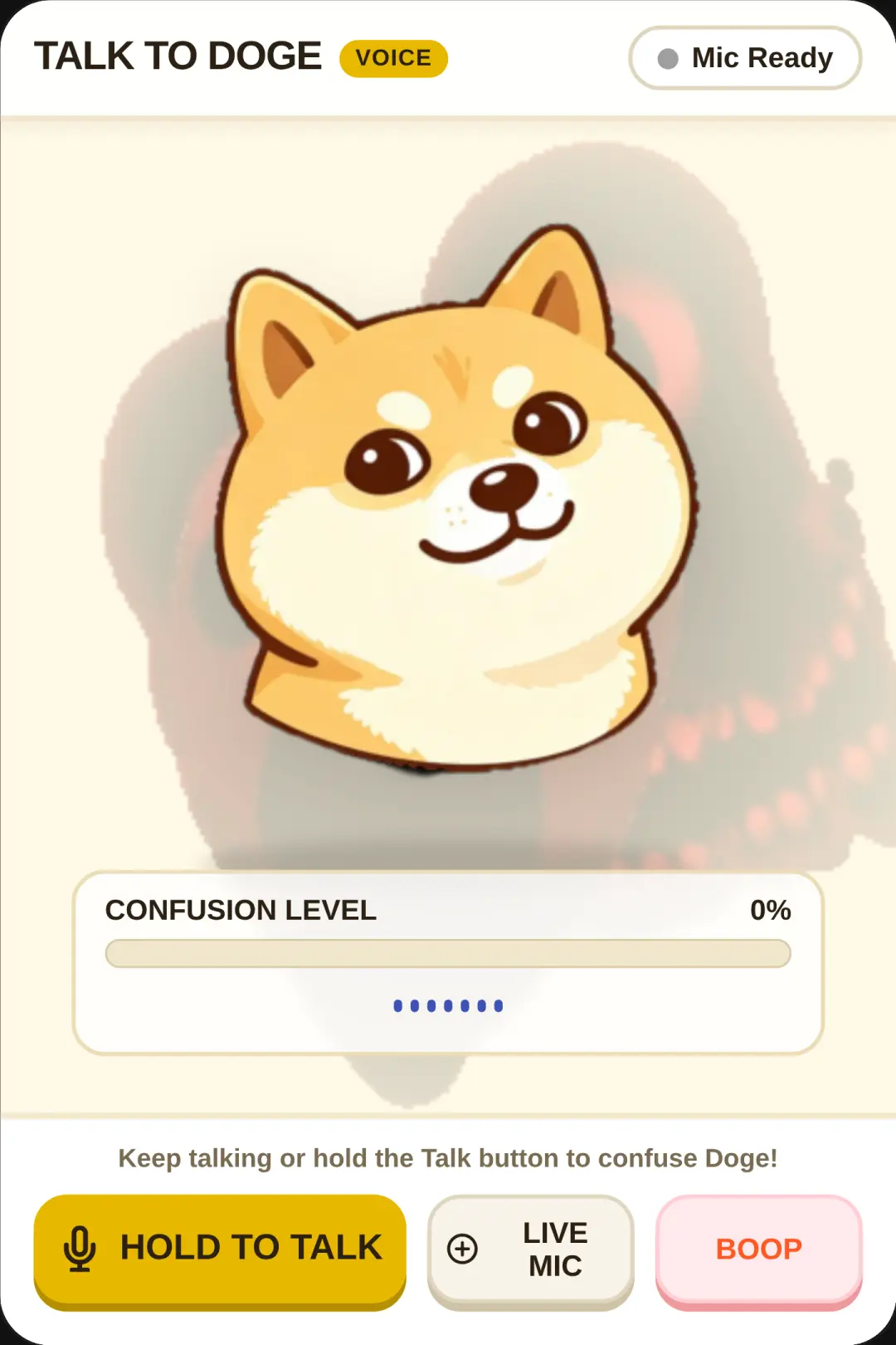 Talk to Doge cover