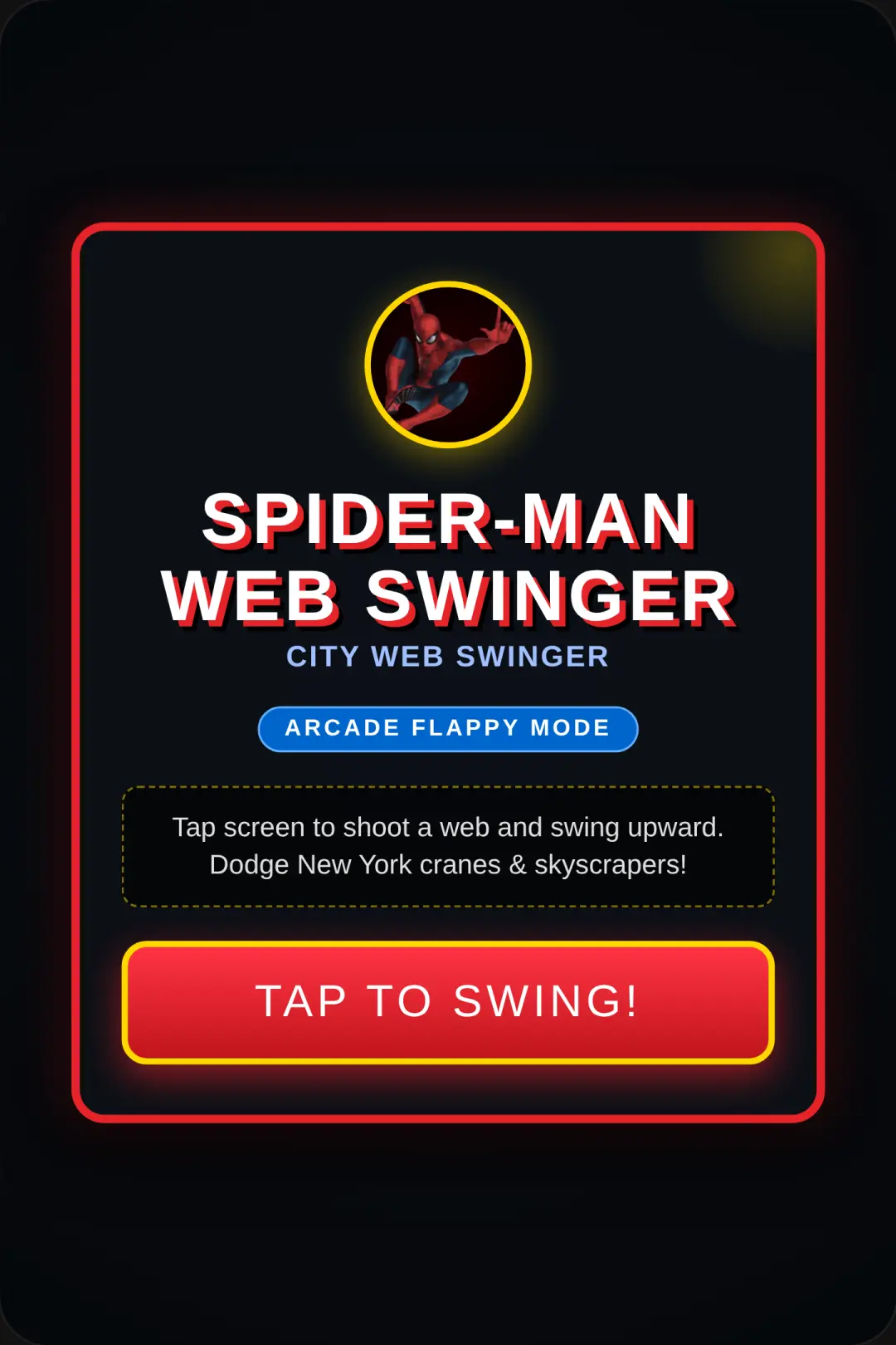 Spider-Man Web Swinger cover
